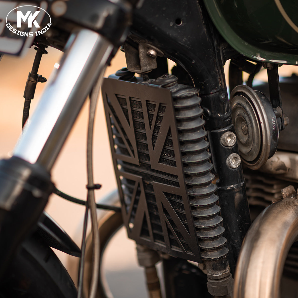 Union Jack Radiator Grille - Interceptor / GT 650