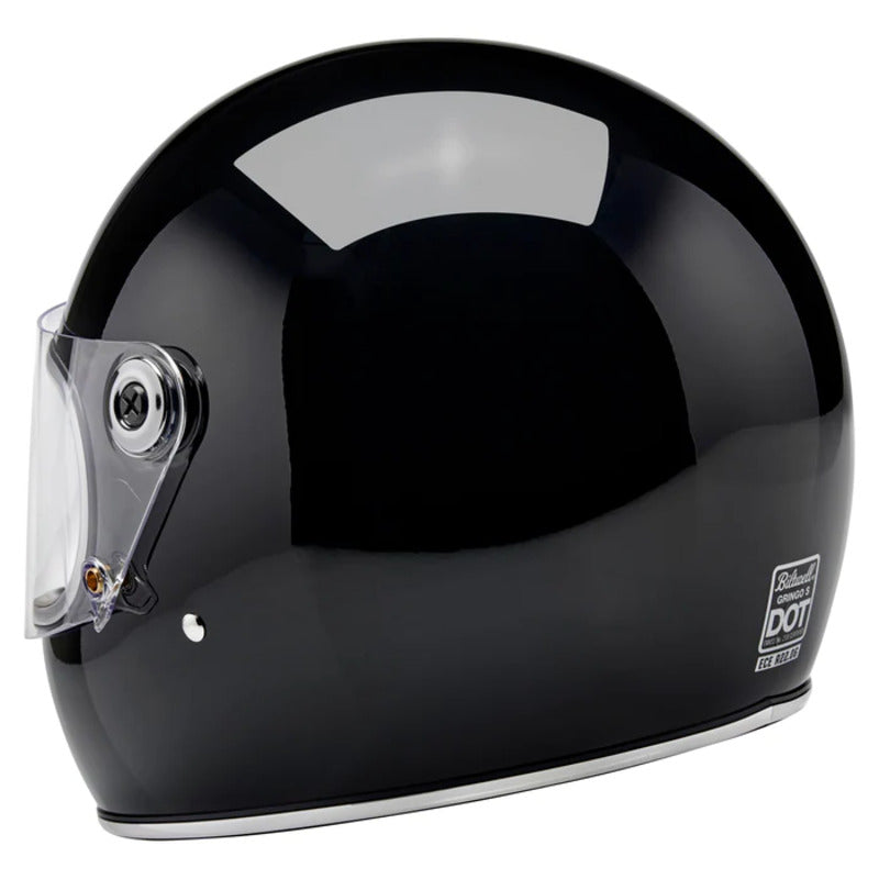 Biltwell Gringo S ECE 22.06 Helmet - Gloss Black