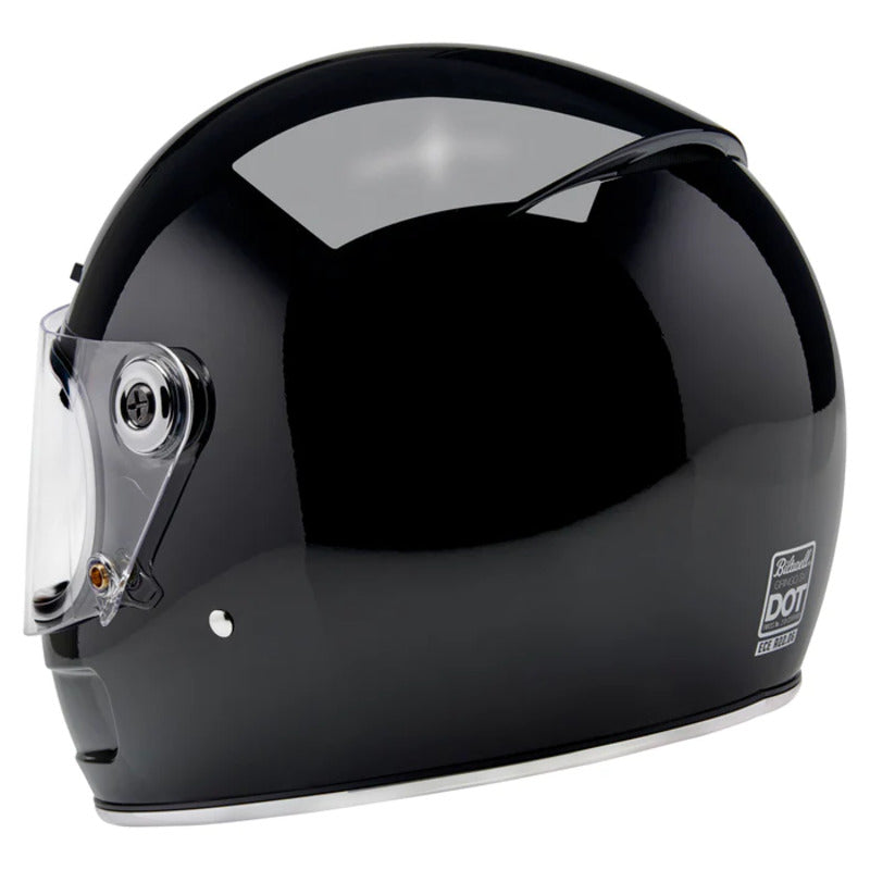 Biltwell Gringo SV ECE 22.06 Helmet - Gloss Black