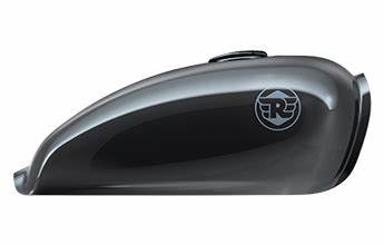 ShotGun 650 Fuel Tank - Sheet Metal Grey