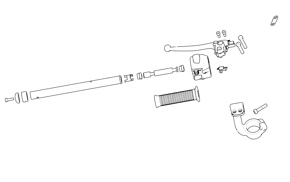 Left Hand Clip-On - Continental GT 650