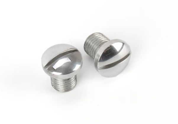 Handlebar Mirror Blanking Plugs - Pair ( LH & RH Thread ) Chrome