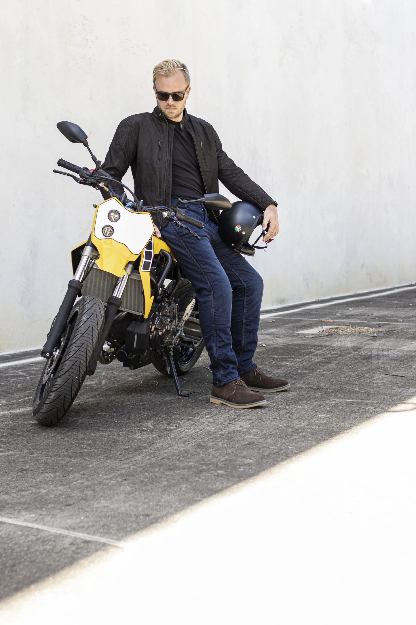 Merlin STOCKTON D3O® Jacket – Dark Brown