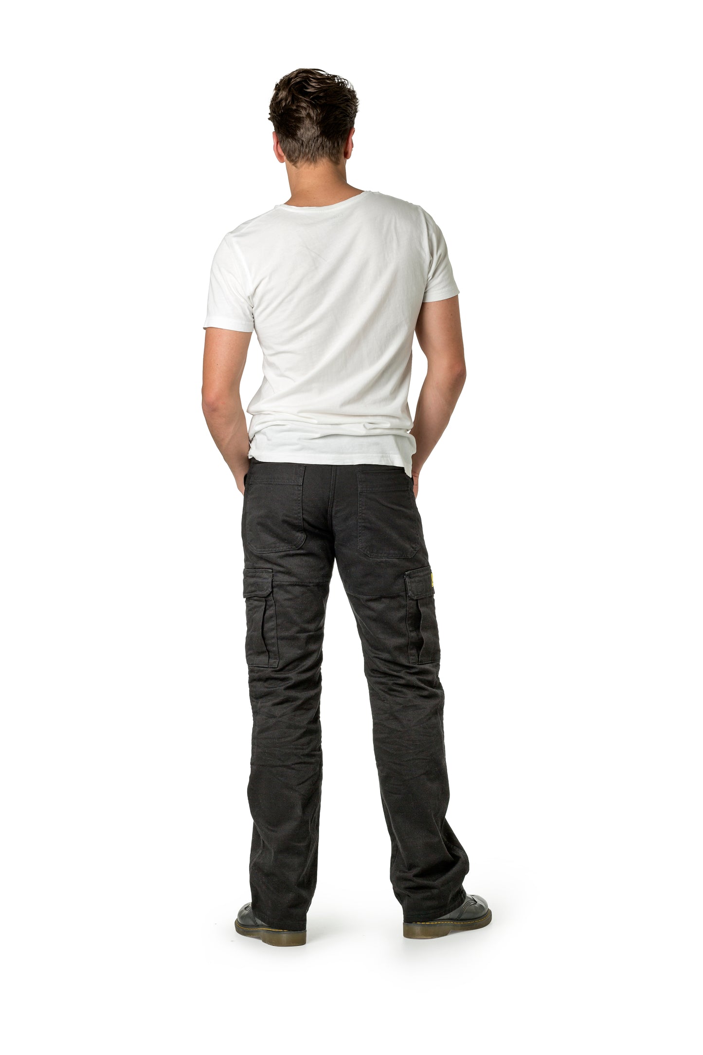 DRAGGIN Cargo Motorcycle Pants - Black