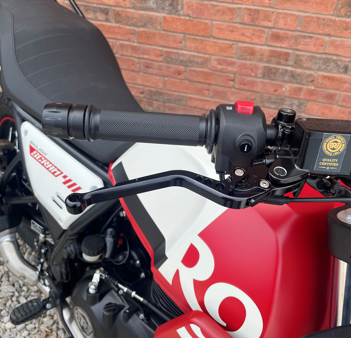 Adjustable Levers - Black - Himalayan and Scram Euro 5