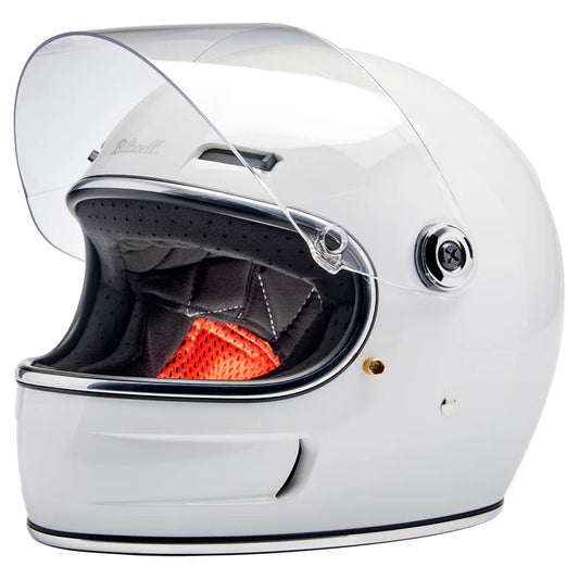 Biltwell Gringo SV ECE 22.06 Helmet - Gloss White