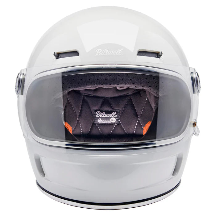 Biltwell Gringo SV ECE 22.06 Helmet - Gloss White