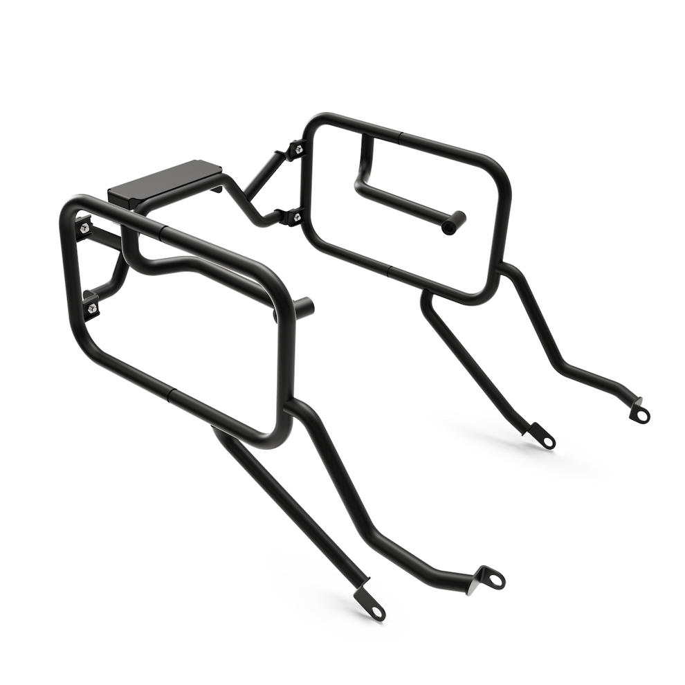 Adventure Pannier Rail - Himalayan 411 – Twisted Moto Royal Enfield Parts