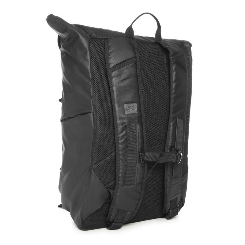 Royal Enfield Roll Top Backpack - Black