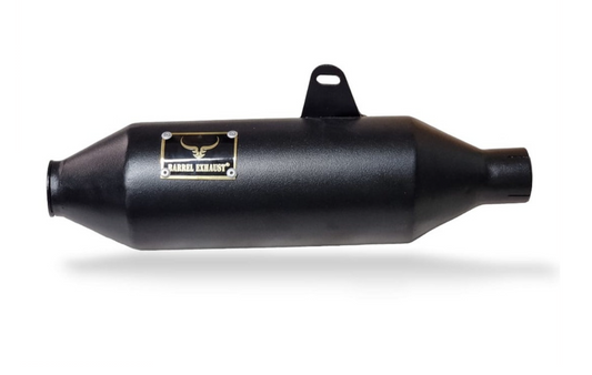 Barrel Atom X Exhaust for Hunter 350