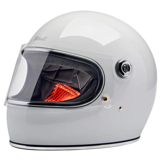 Biltwell Gringo S ECE 22.06 Helmet - Gloss White