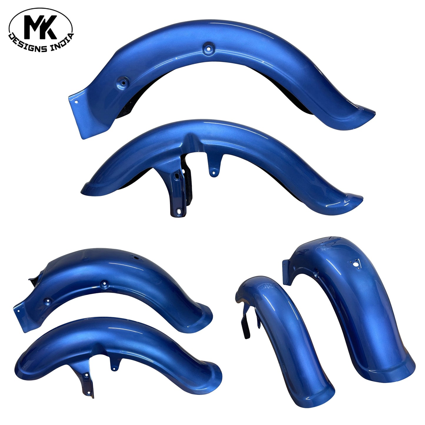 Bell Bottom Fenders - Super Meteor 650