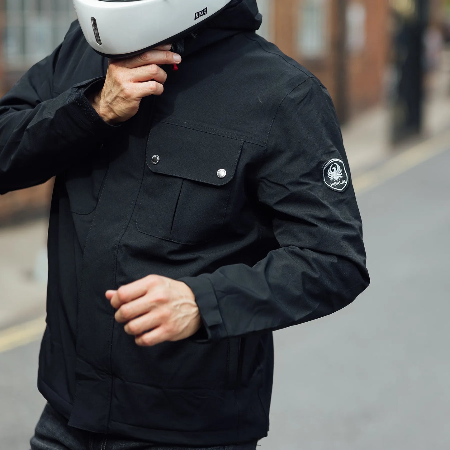Merlin BRAMSHAW Rain Jacket – Black