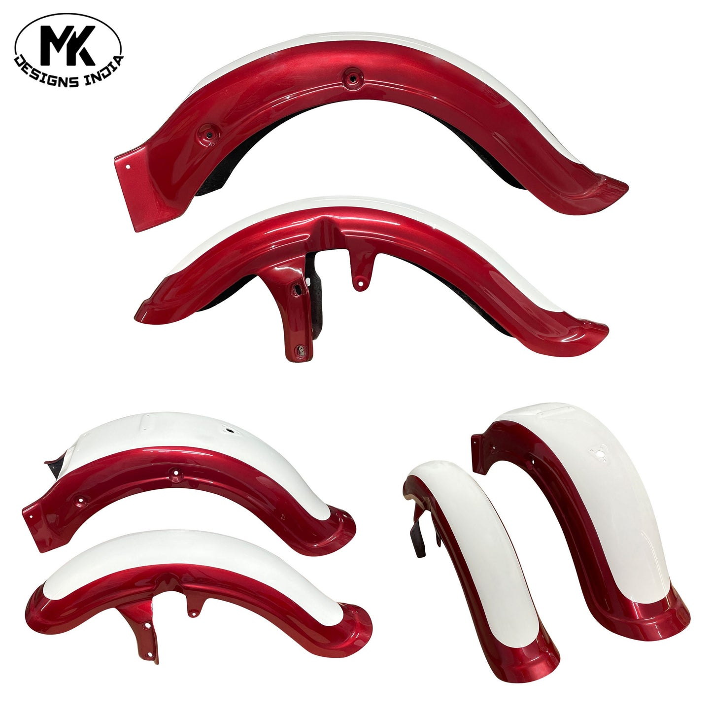 Bell Bottom Fenders - Super Meteor 650