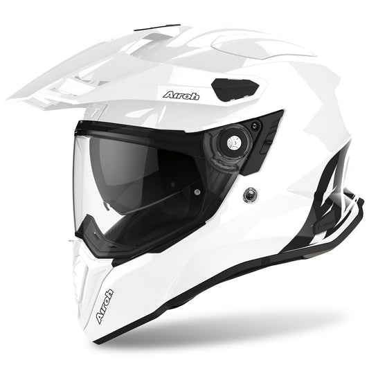 Airoh Commander Adventure Helmet - White Gloss