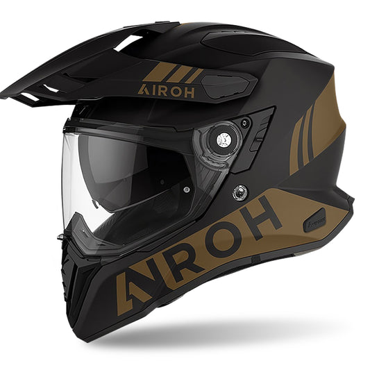 Airoh Commander Adventure Helmet - Gold Matt