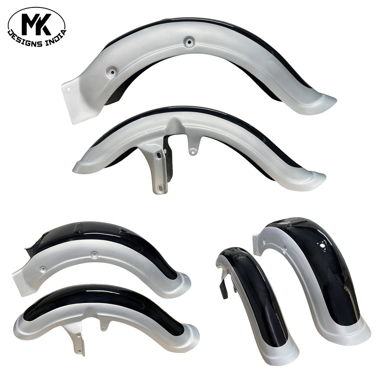 Bell Bottom Fenders - Super Meteor 650