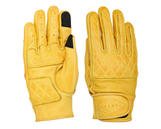 Liberta Kiwi Women's Motorcycle Gloves - Yellow