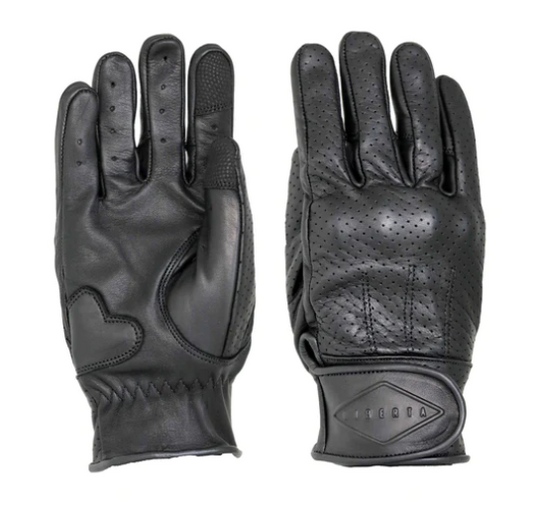 Liberta Bettle Women's Motorcycle Gloves - Black