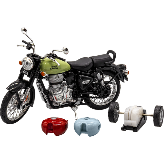 CENTY Toys Royal Enfield 1:15 Scale Diecast Motorcycle Model Replica
