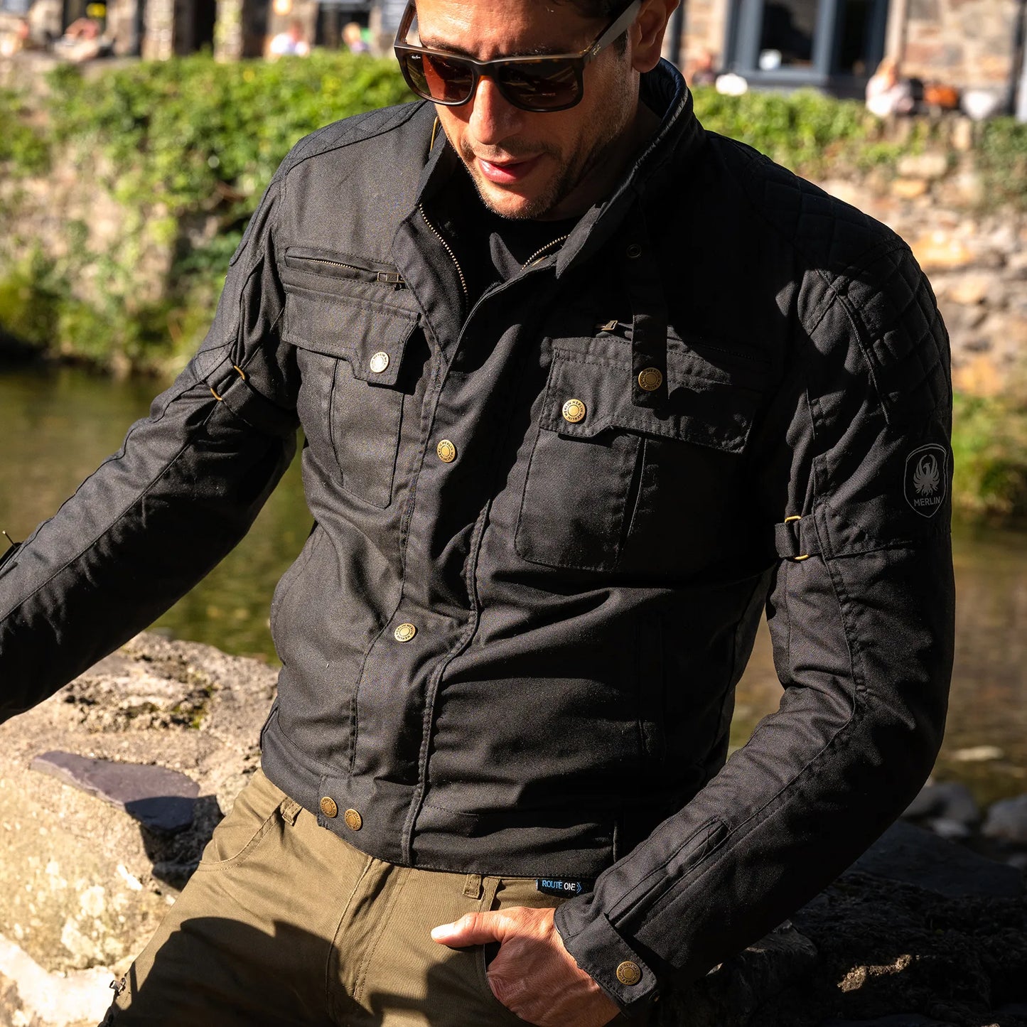 Merlin PERTON D3O® Jacket – Black