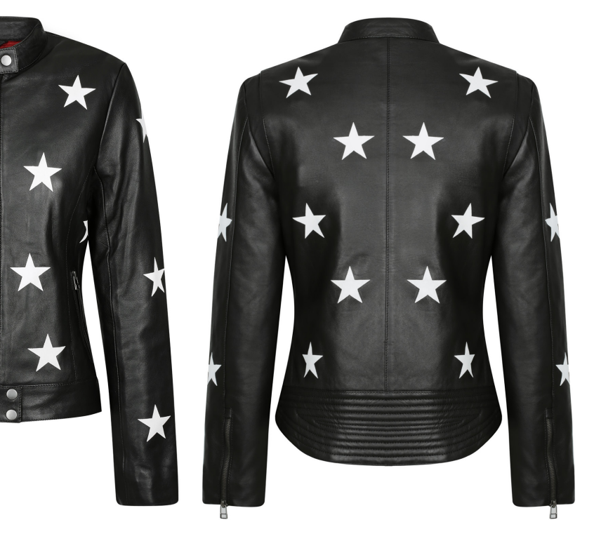 Black Arrow Midnight Motorcycle Jacket