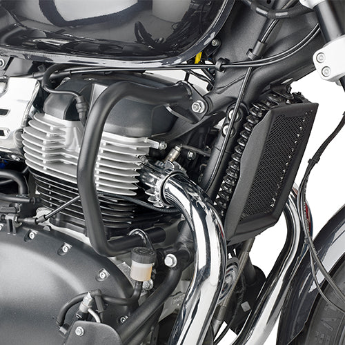 Meteor Guard Givi Engine Guards - Super Meteor 650 – Twisted Moto Royal Enfield Parts