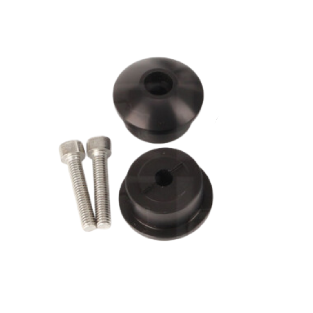 J-TECH Aluminium Mirror Blanking Plugs / Bolts For Royal Enfield 650 Interceptor