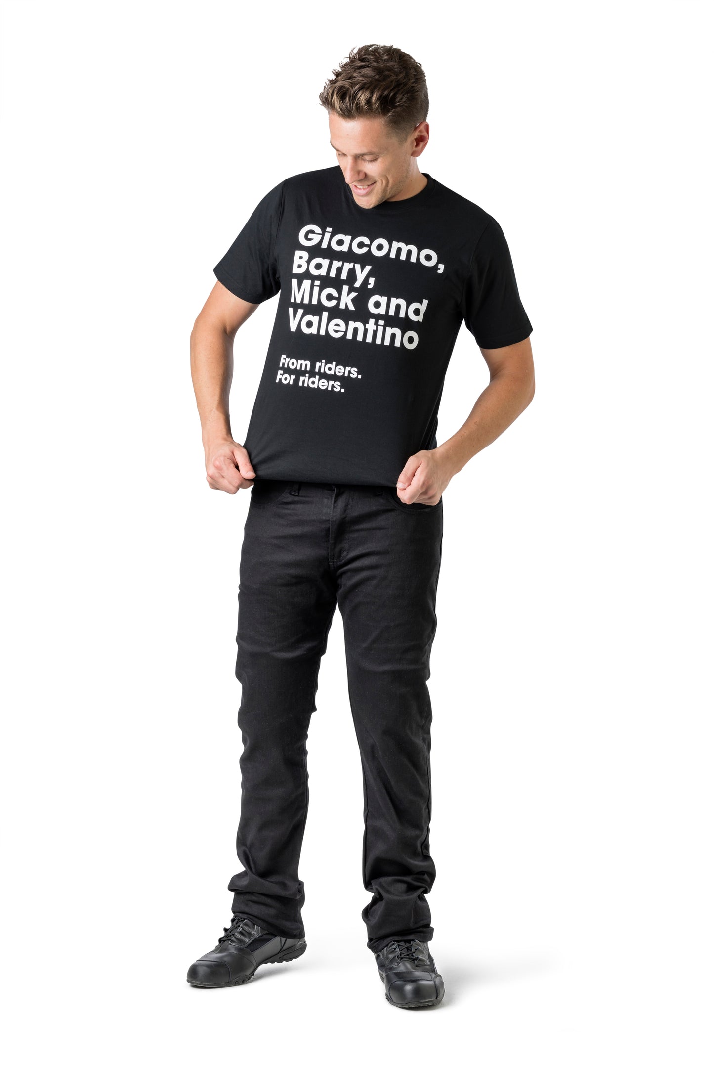 DRAGGIN BLK Gen Motorcycle Pants