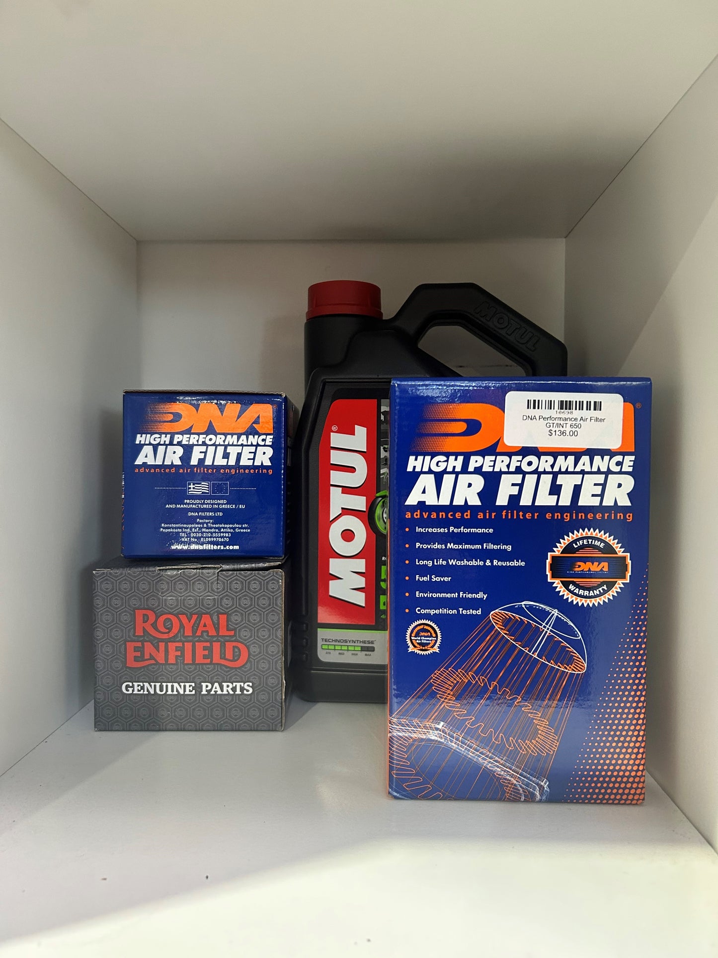 Royal Enfield Interceptor / GT 650 Optimum Service Kit