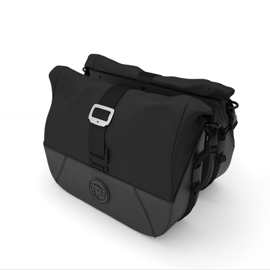 Black Soft Panniers - 650 Twins