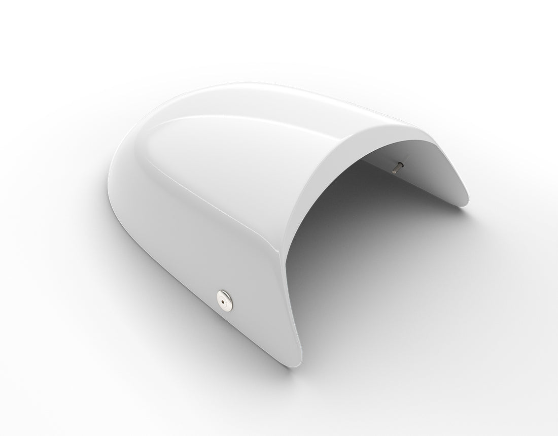 Dual Seat Cowl - White – Twisted Moto Royal Enfield Parts