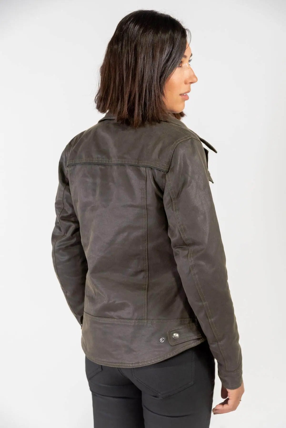 Avalon Waxed Cotton Motorcycle Jacket (Armoured)
