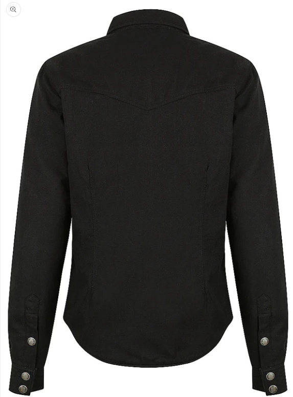 Black Arrow Savannah Motorcycle Shirt - Black